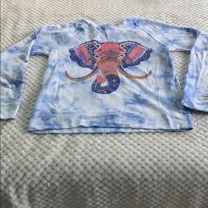 long sleeve elephant top